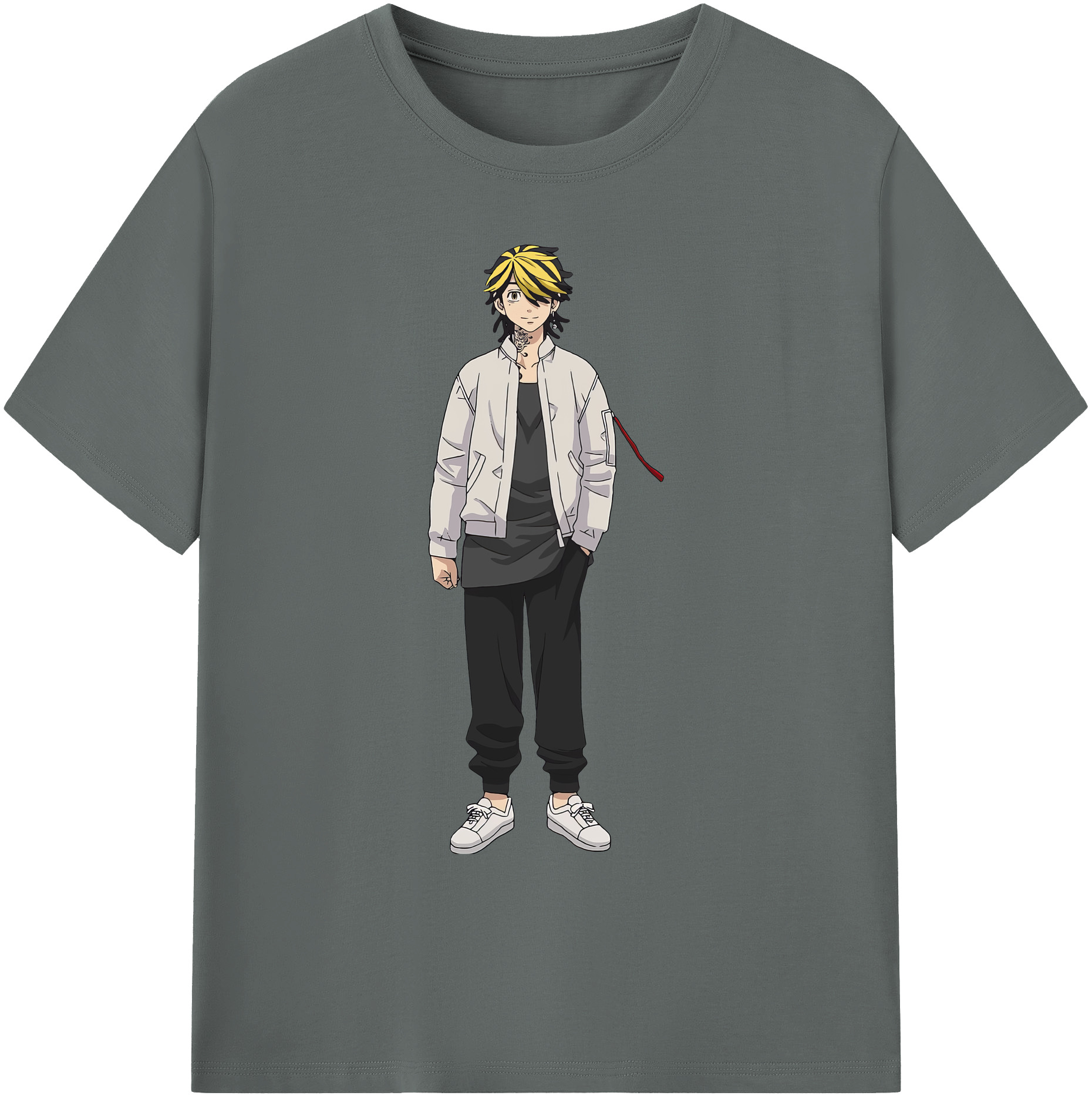 （画像用） 東京リベンジャーズ Tokyo Revengers 綿100％ メンズ半袖Tシャツ｜肌触りやわらか＆通気性